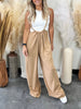 Soft Loose Solid Color Casual Jumpsuit