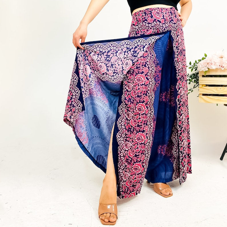 Women's Mandala Print Bohemian Pants