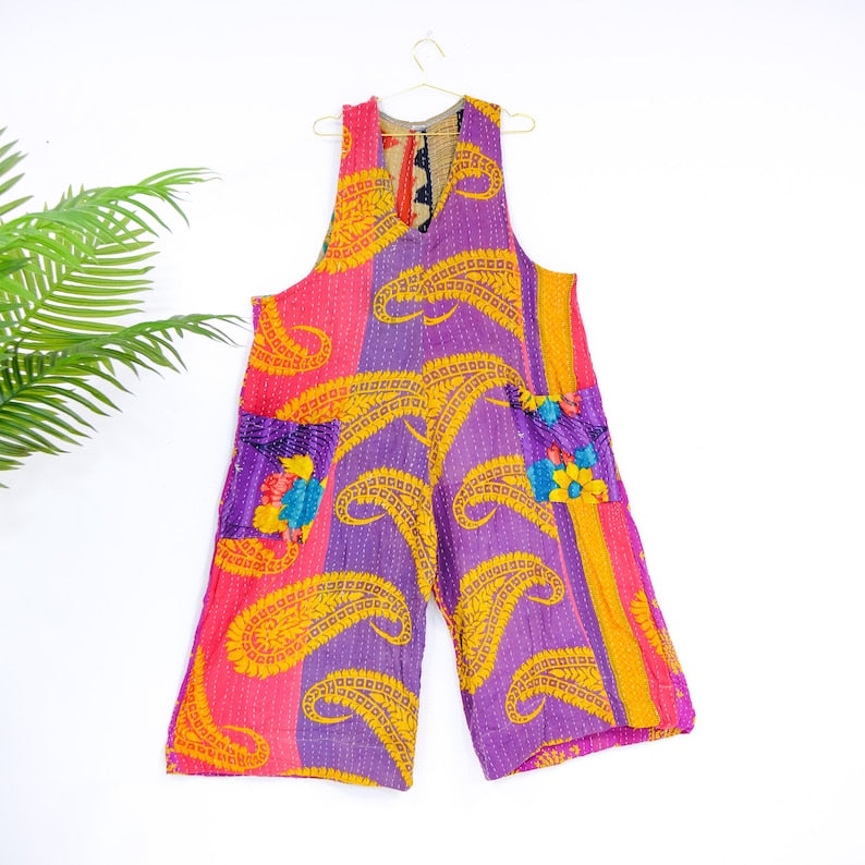 Lose Fit Kantha Jumpsuits