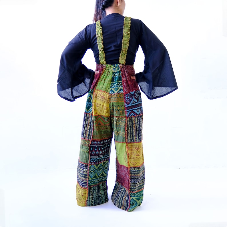 Bohemian Summer Patchwork Jumpsuit