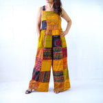 Bohemian Summer Patchwork Jumpsuit